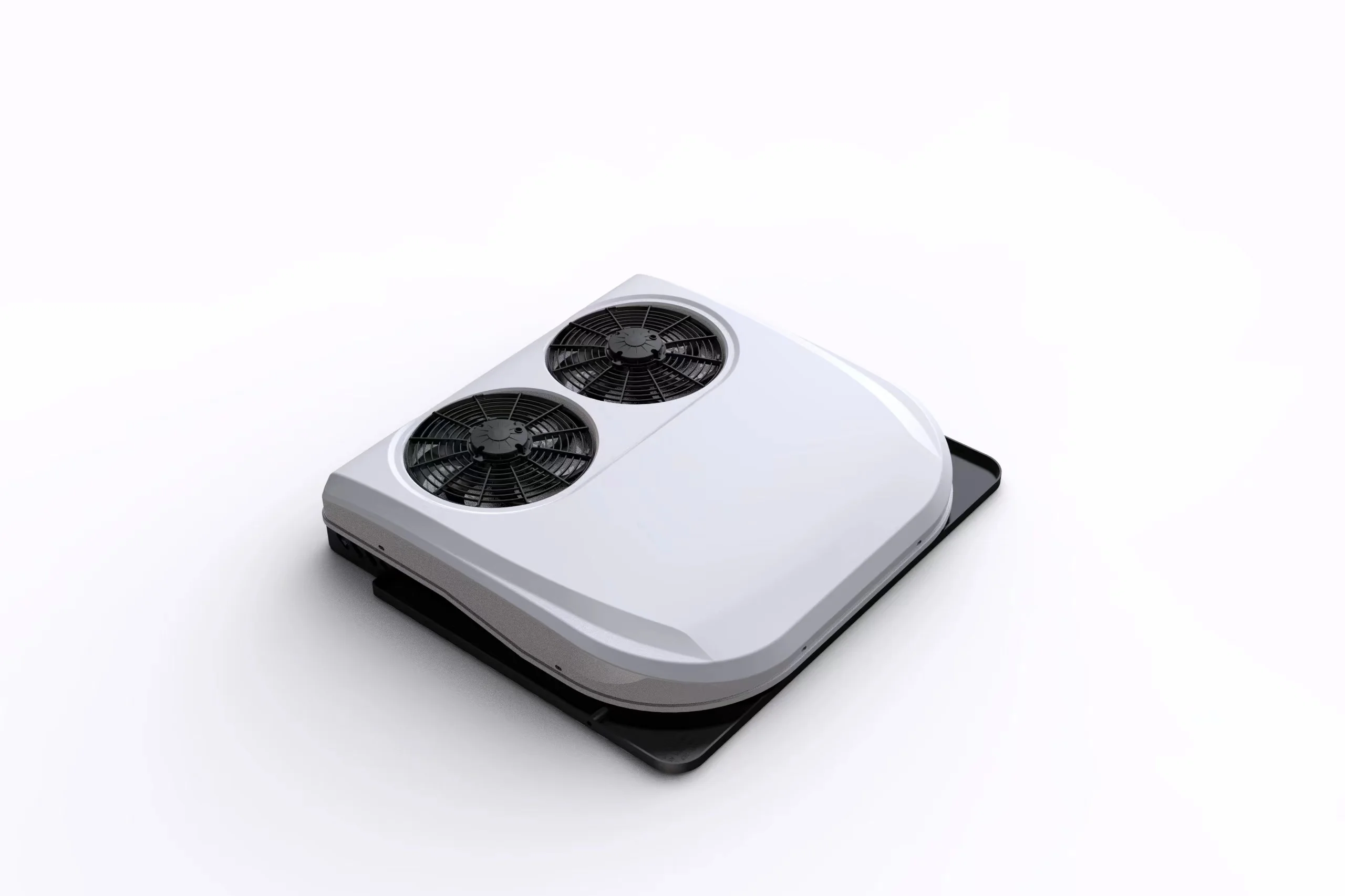 مكيف هواء تيار مستمر 12 فولت Rv 24 فولت مكيف هواء سقف أصغر حجم لقافلة RV #4