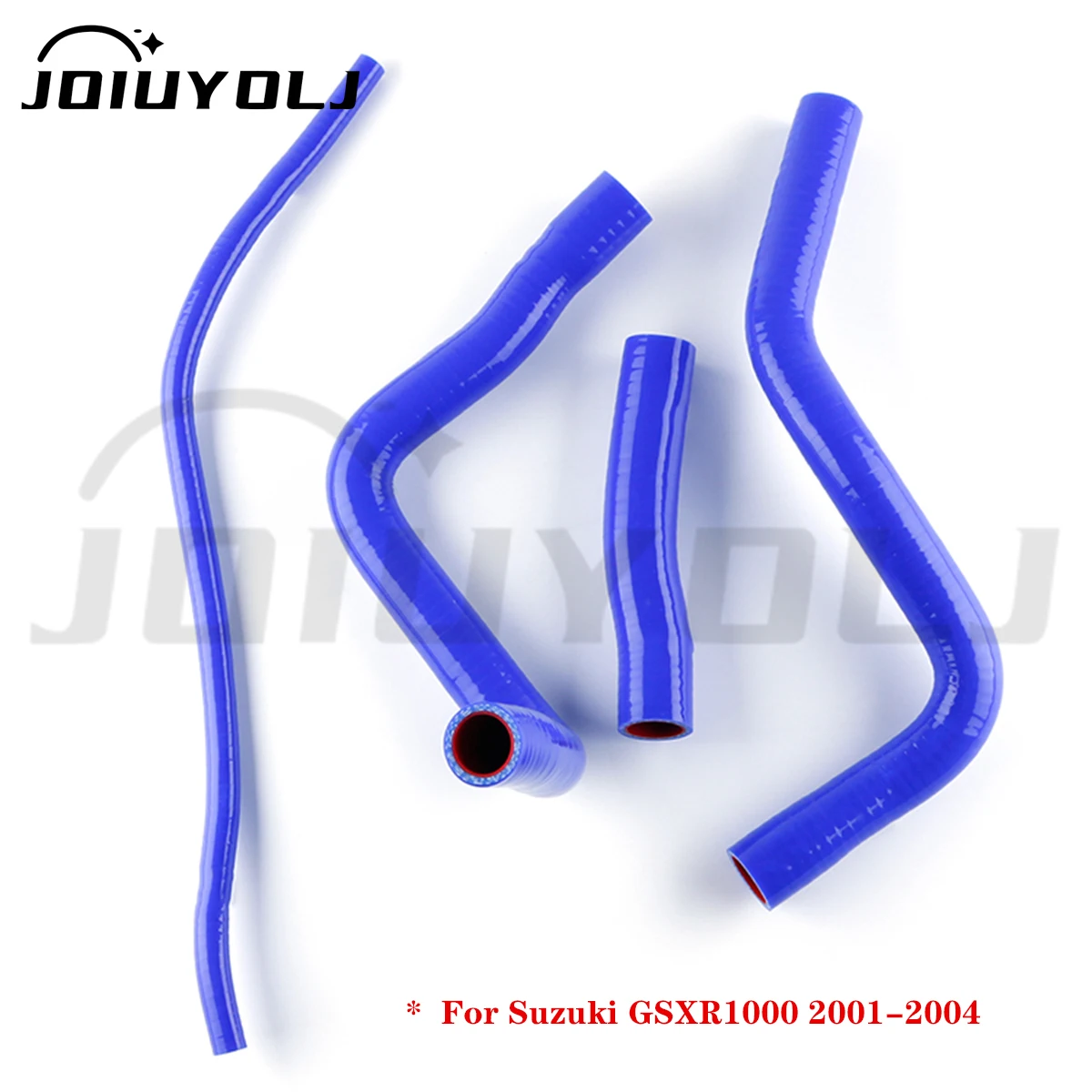 Silicone Radiator Coolant Hose Kit For Suzuki GSXR1000 GSX-R1000 K1 K2 K3 K4 2001-2004