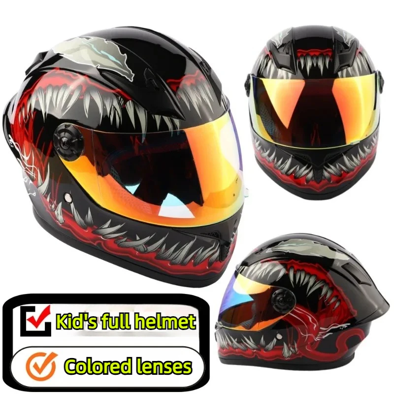 

Children Motorcycle Helmets Boys Girls Scooter Helmets Kids Outdoor Riding Locomotive