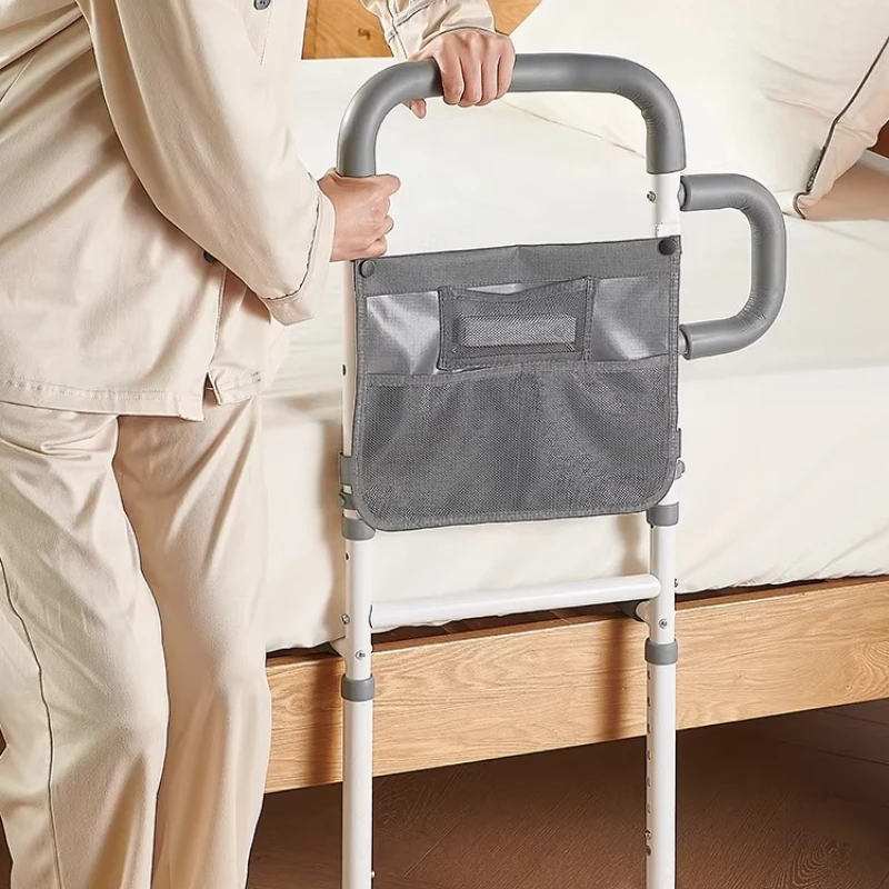 Medical Bed Rails for Elderly Safety, Bed Guardrail for Seniors with Storage Pouch, Adjustable Bed Railing for Surgery Patients