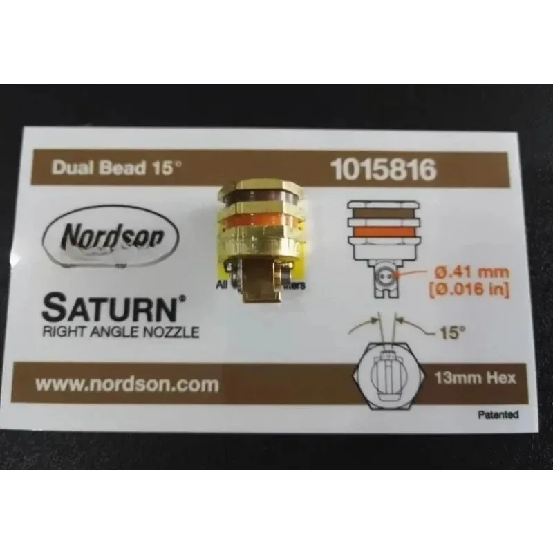 

Насадка насадки для распылителя Nordson с двойным отверстием 1015816