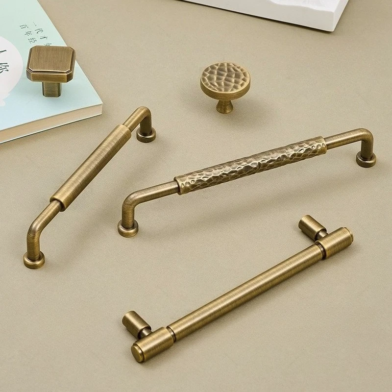 Chinese Zinc Alloy Furniture Handle Personalized Decoration Cabinet Door Knob Creative Shoe Cabinet Handle French Cabinet Handle