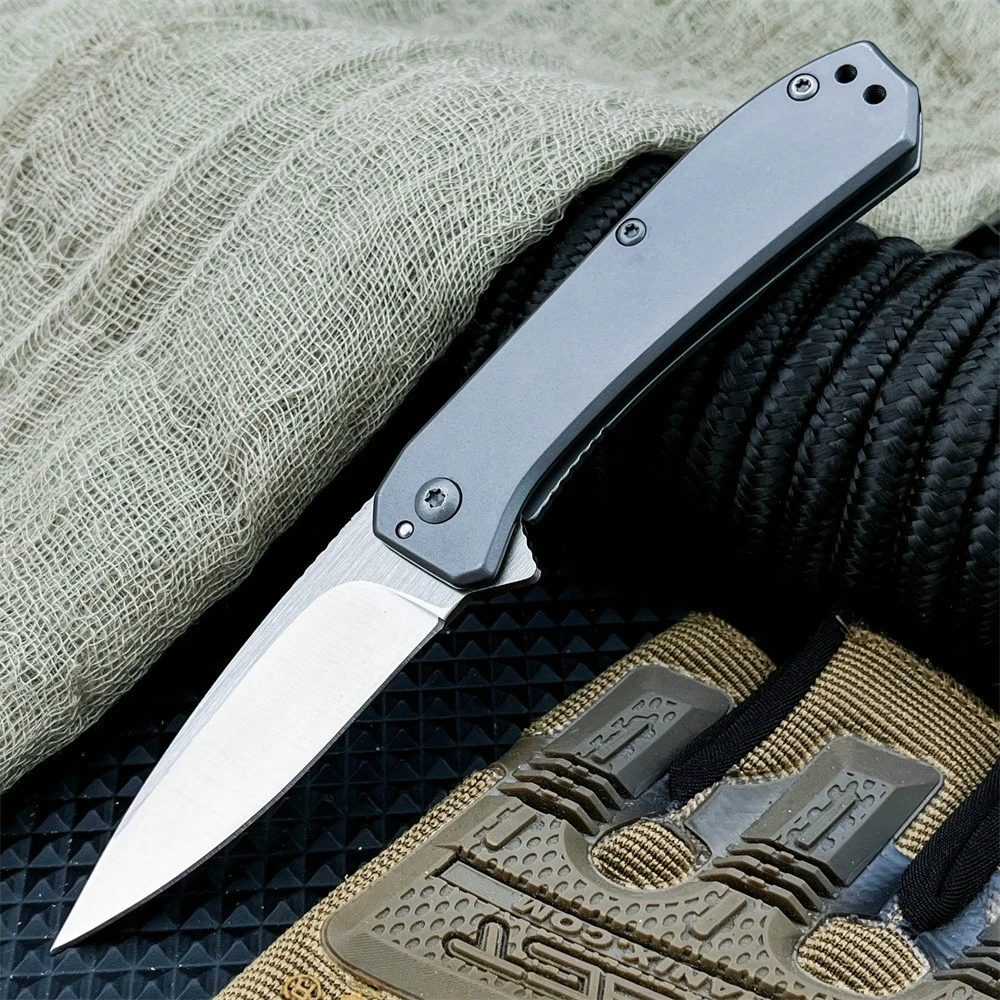 

Высококачественный складной карманный нож KS 3870 с лезвием из стали 8Cr13Mov и рукоятью из стали 420, для повседневного ношения, активного отдыха, кемпинга, барбекю, охоты и выживания