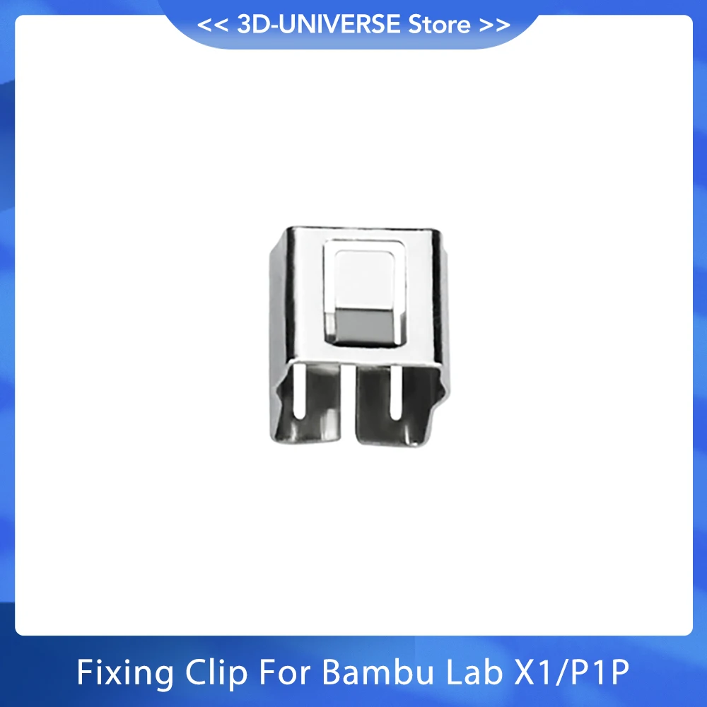 Fixação Clip para Bamboo Lab, Impressora 3D Peças, X1, P1P, Hotend