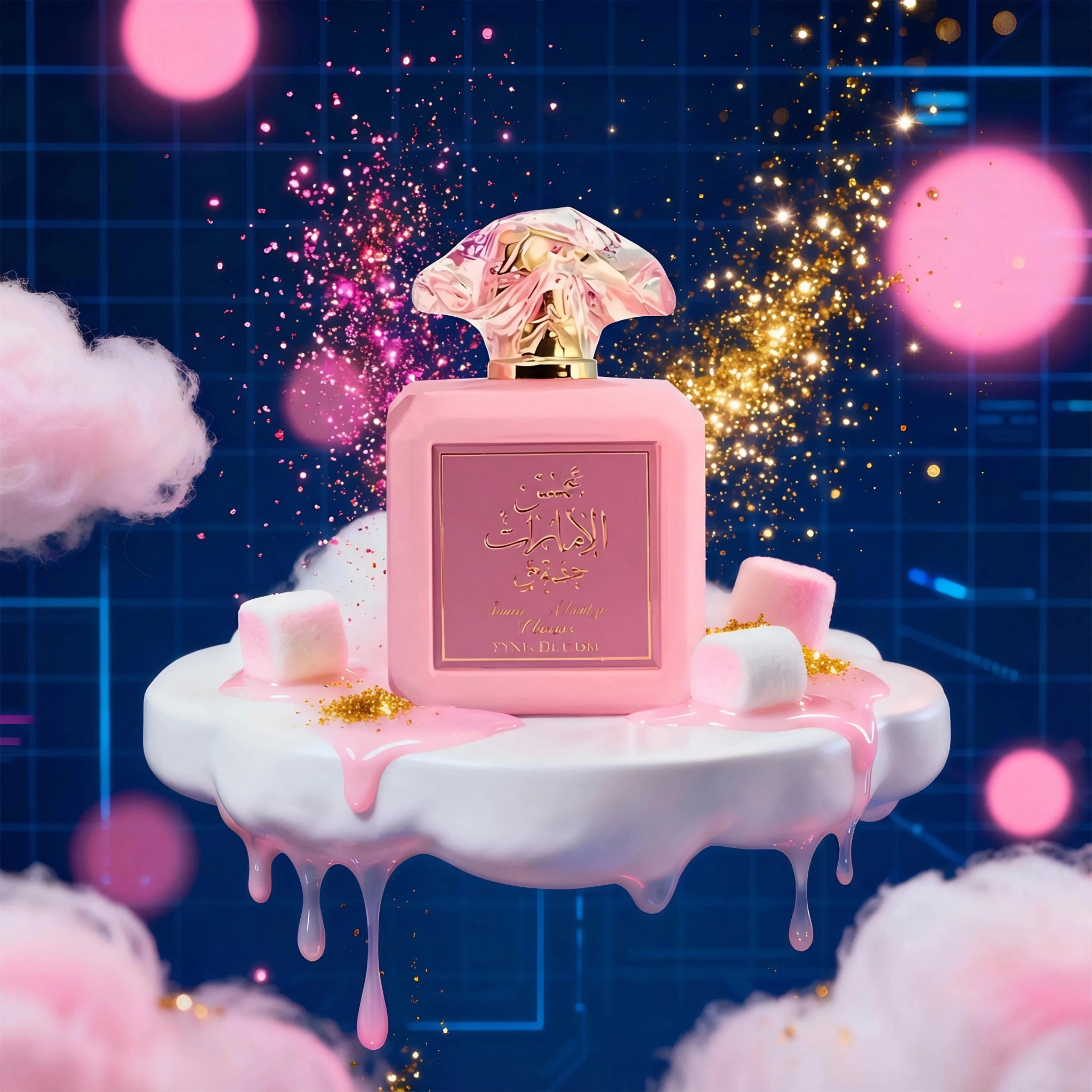 أرد أل زافاران للنساء EDP - أحمر الخدود الوردي شامز أل إيمرات كوسي برائحة الخطمي، عطر عربي رومانسي حلو 100 مل #1