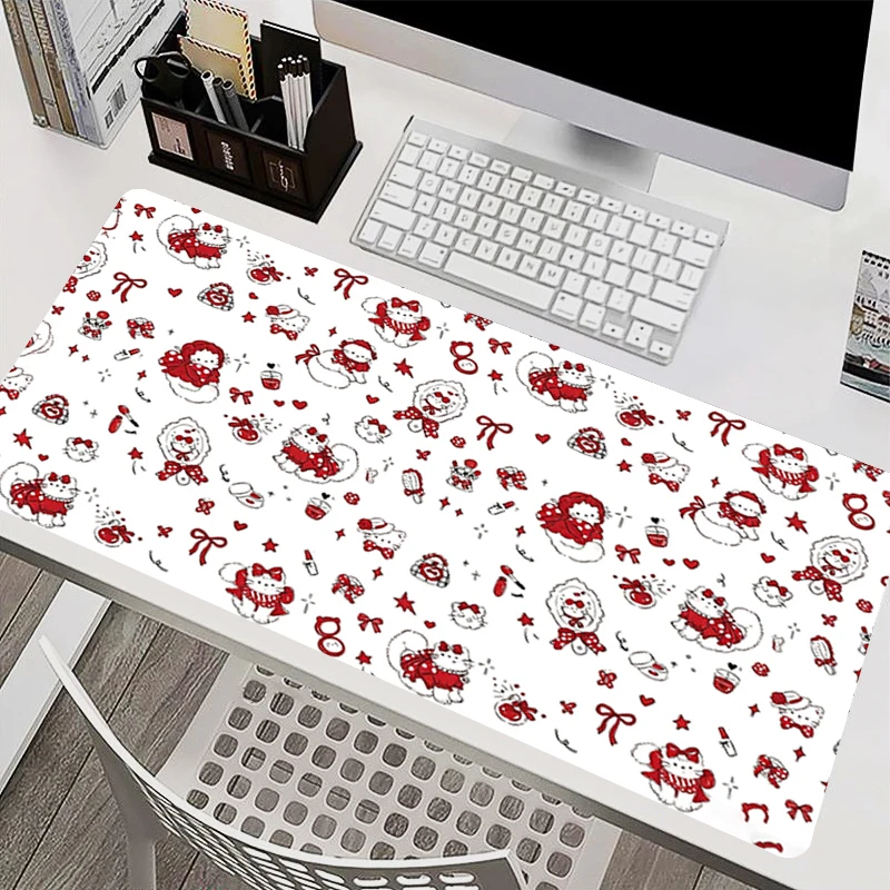 Ins Wind Mouse Pad Large PC Computer Desk Mat kawaii Gaming Mousepad Cartoon Keyboard Gamer Accessories Table Pad For Best Gift