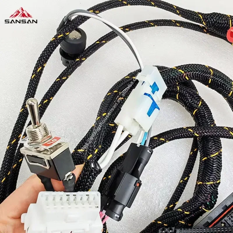 

Excavator Parts 4JJ1 Engine Test Cable Engine Parts 4JJ1 Engine Wiring Harness for SH130 135
