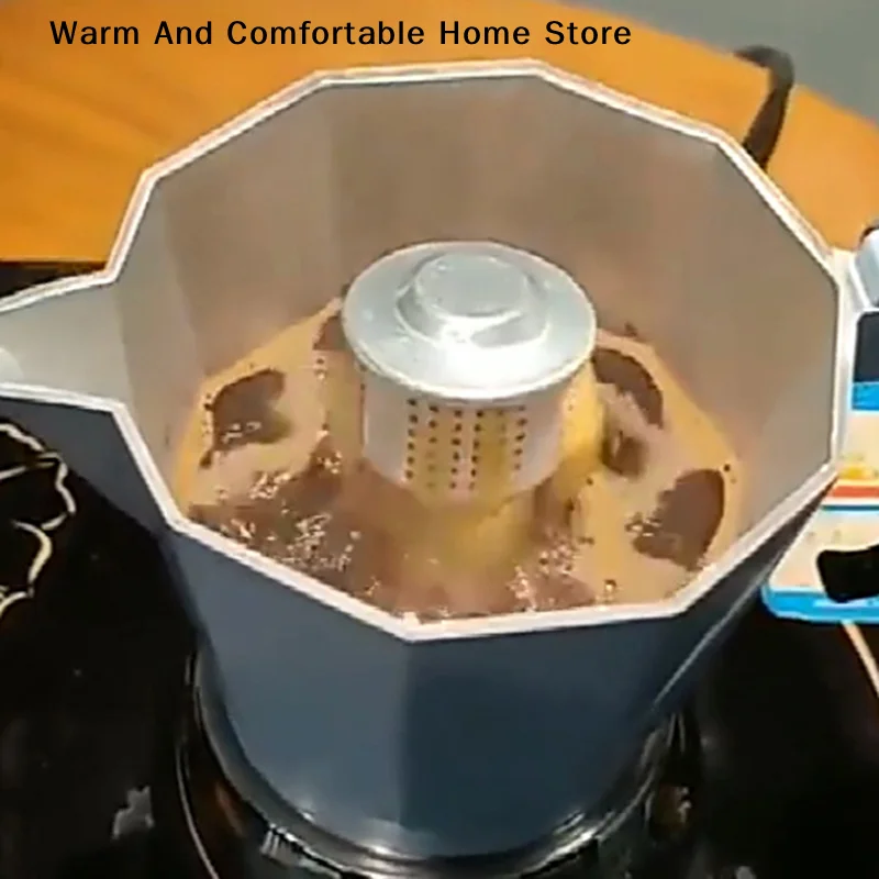 【SE】1PC 3.4x3cm Aluminum Moka Pot Splash Coffee Pot With Aluminum Splash Valve Moka Pot Accessories