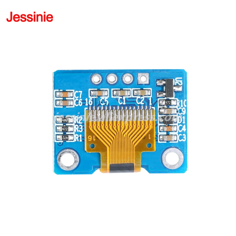 0.42 "0.42 Inch Witte Oled Display Lcd Module 72X40 Seriële Scherm Witte Kleur I2C Iic/Spi Interface SSD1306 72*40