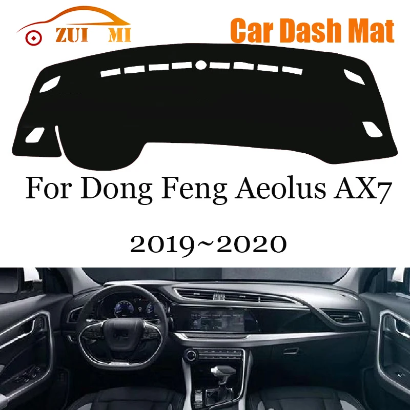 

ZUIMI Dashboard Cover Dash Mat Dashmat For Dong Feng Aeolus AX7 2019~2020 LHD Dash Board Cover Pad Sun Shade