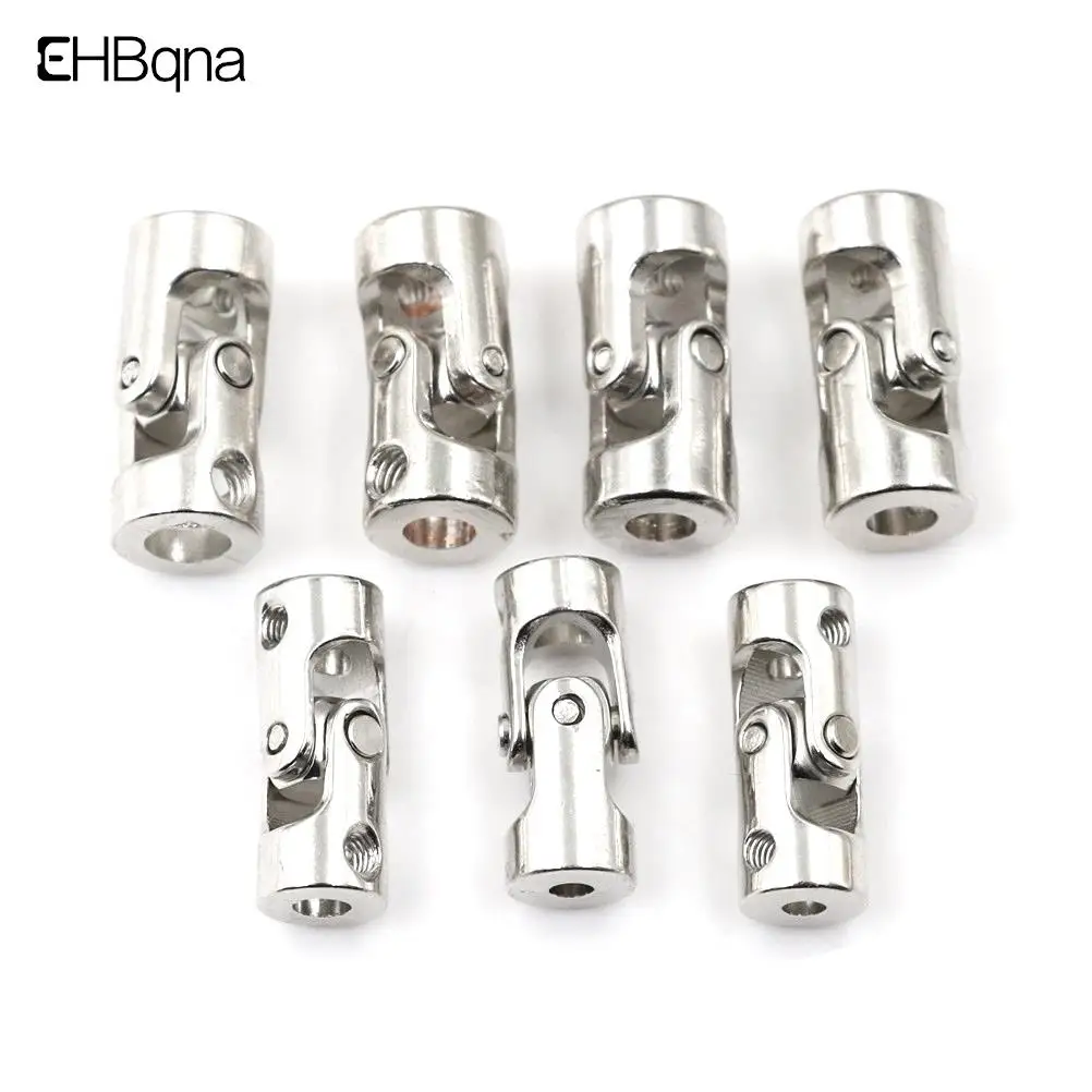 Rc Boat Car Metal Cardan Joint 3x3mm/4x3mm/4x4mm/5x4mm/5x5mm/6x6mm Gimbal Couplings Shaft Motor Connector Universal Joint