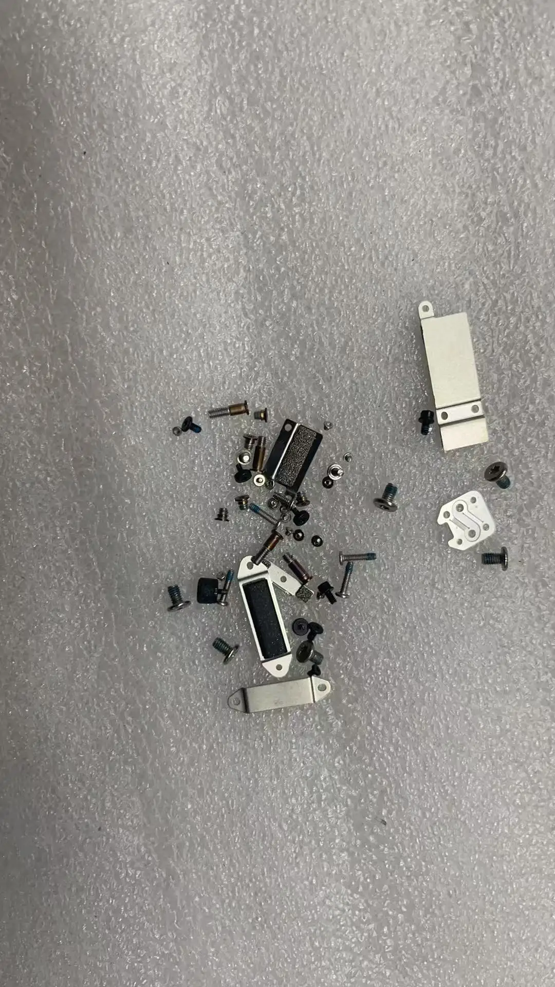 Internal screws  plastic sheet and iron sheet for macbook air A1932 and A2337