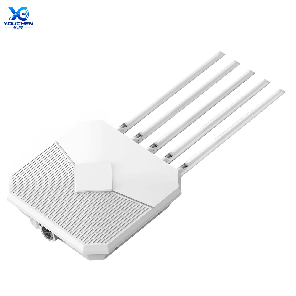 Outdoor AX3000 WiFi Extender Long Range,3000Mbps WiFi Booster Signal Amplifier,IP67 Weatherproof Outdoor Wireless Access Point