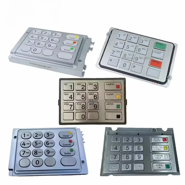 New High-Quality ATM EPP keypad Keyboard Pin Pad for Diebold NCR Wincor GRG  Genmega Glory Fujitsu NMD ATM Parts
