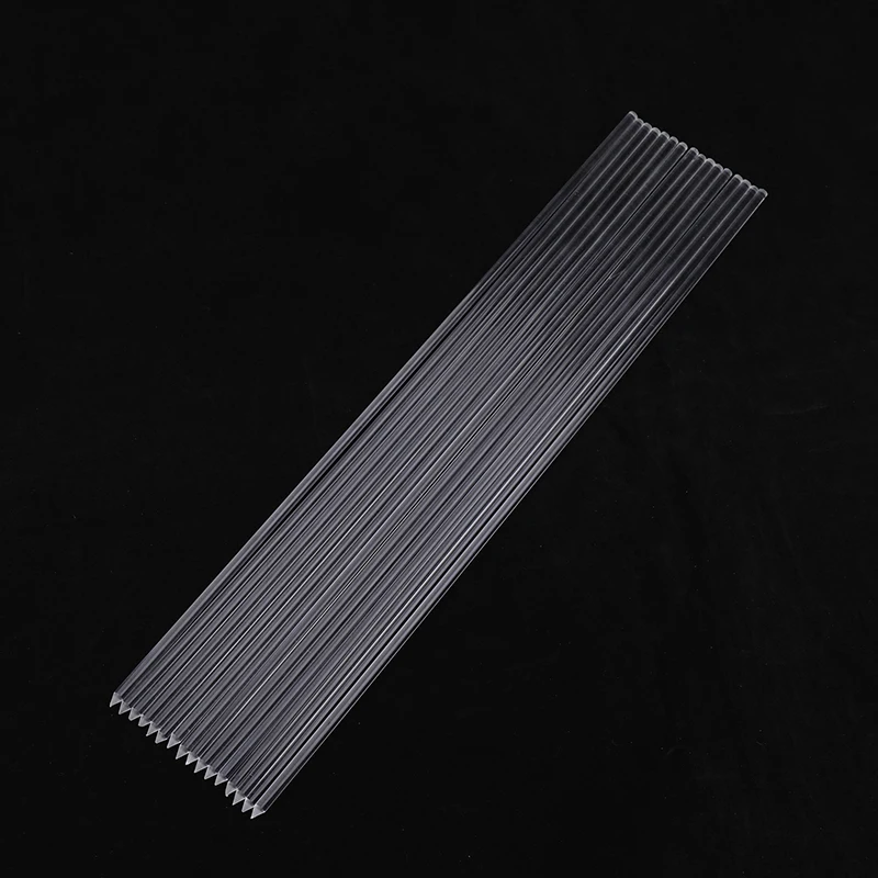 

16Pcs 15.6 Inch For Home Garden Plant Care Transparent Acrylic Orchid Stakes Plant Supports Stable Gardening Sticks