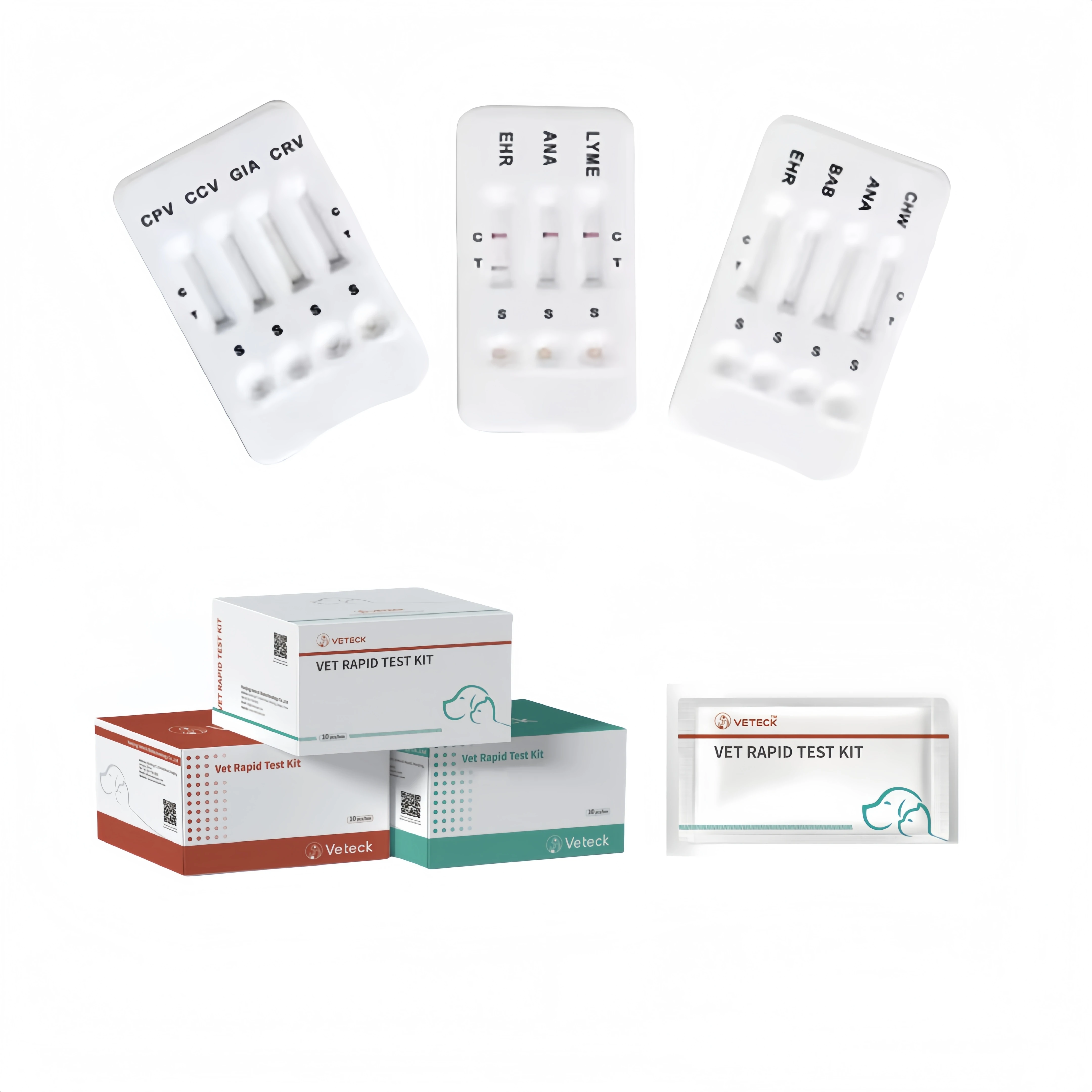 

Antibody Test Kit Veterinary Diagnostic Equipment For Heartworm Diagnosis