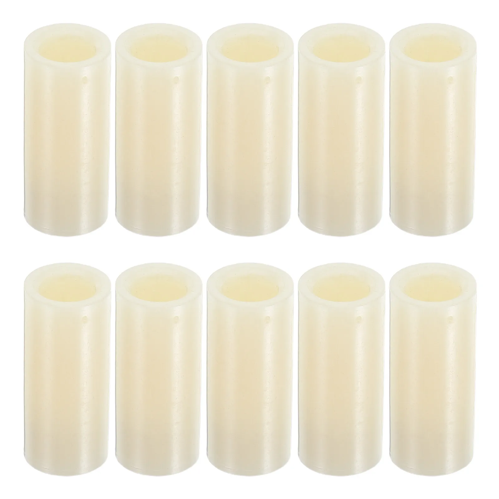 

10Pcs Pool Stick Replacement Tips 11Mm Threaded Ferrules for Billiard Cues Quick-Install Design Improved Stability for Precision