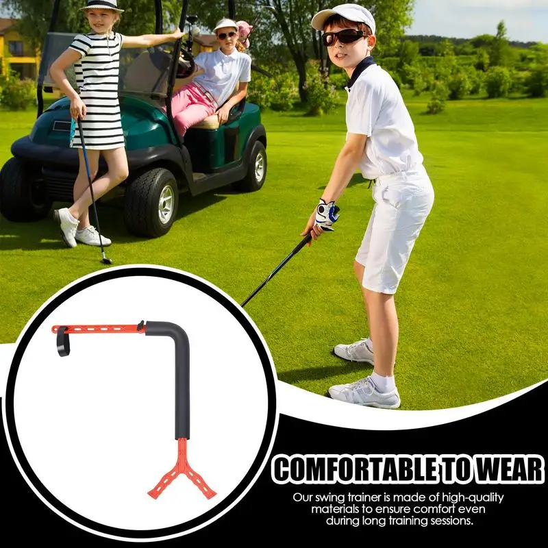 

Golf Swing Trainer Aid Golf Spinner Swing Motion Trainer Lightweight Ergonomic Grip Golf Training Equipment Improving Gesture