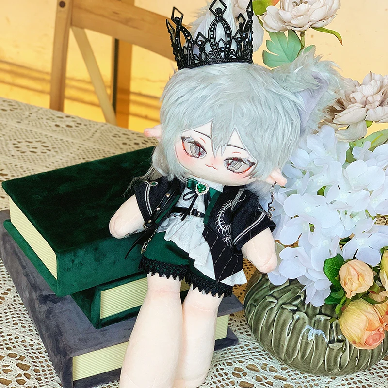 20 سنتيمتر ملابس دمى الأفعى الأمير الصغير معطف حزام أقراط تاج الأحذية الملابس زي البدلة اكسسوارات أنيمي لعبة لعبة أطفال هدية