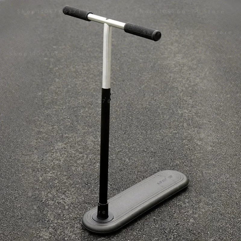 Trampoline Scooter, Flat Extreme Scooter Stunt Training, Suitable for Professionals and Beginners
