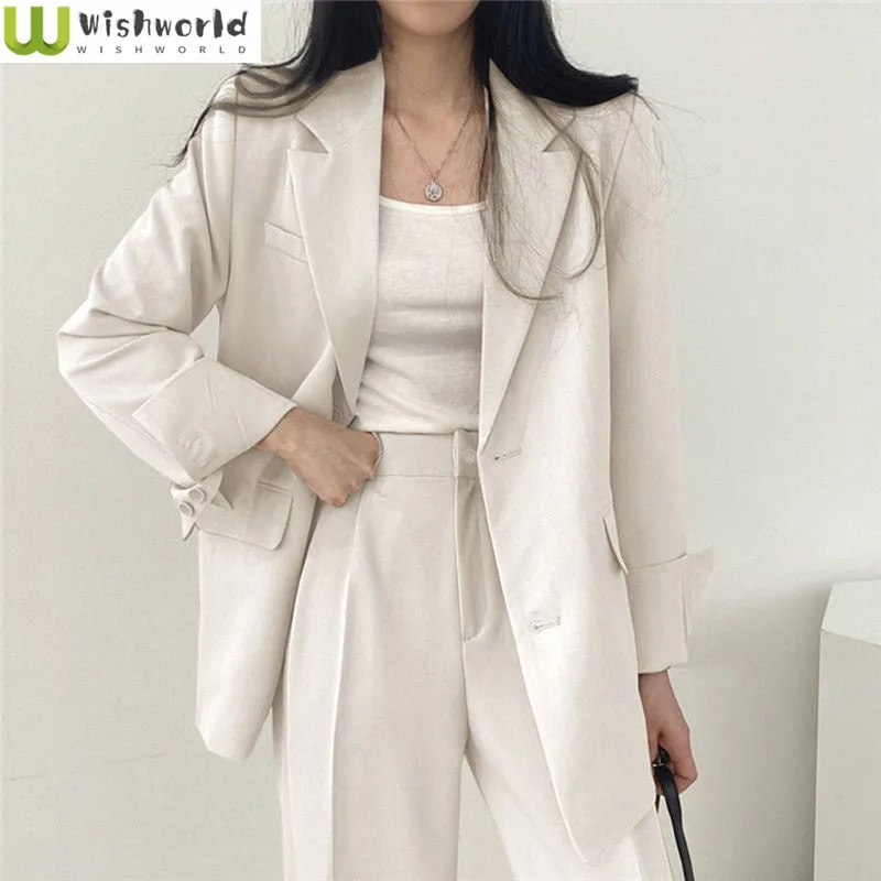 Suit Retro Slim Celebrity Fashion 2022 Spring and Autumn Women\'s Suit Korean Fashion Design Sense Commuter New Style