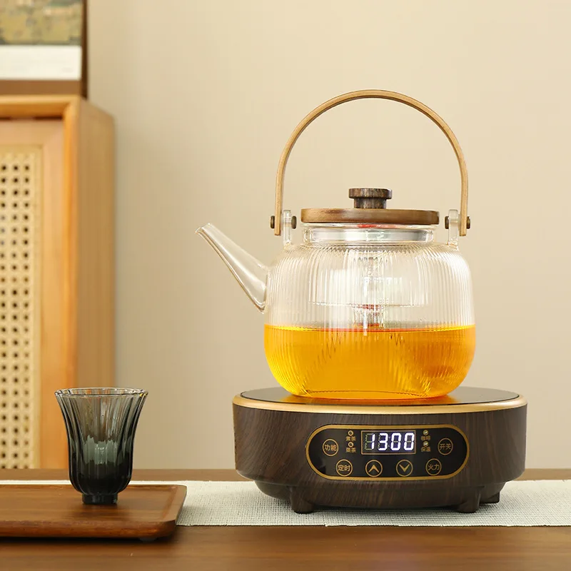 1300W Electric Ceramic Stove Tea Maker Tea Stove Electric Hot Plate Heater Stove Heating Furnace Mini  Water Boiler 220V