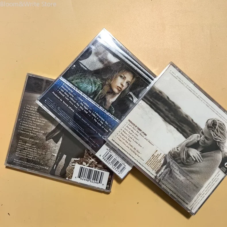 Legendary Jazz Diva Diana Krall The Look of Love 3CD Music Record  Walkman Car Soundtracks Box Party Music Collection