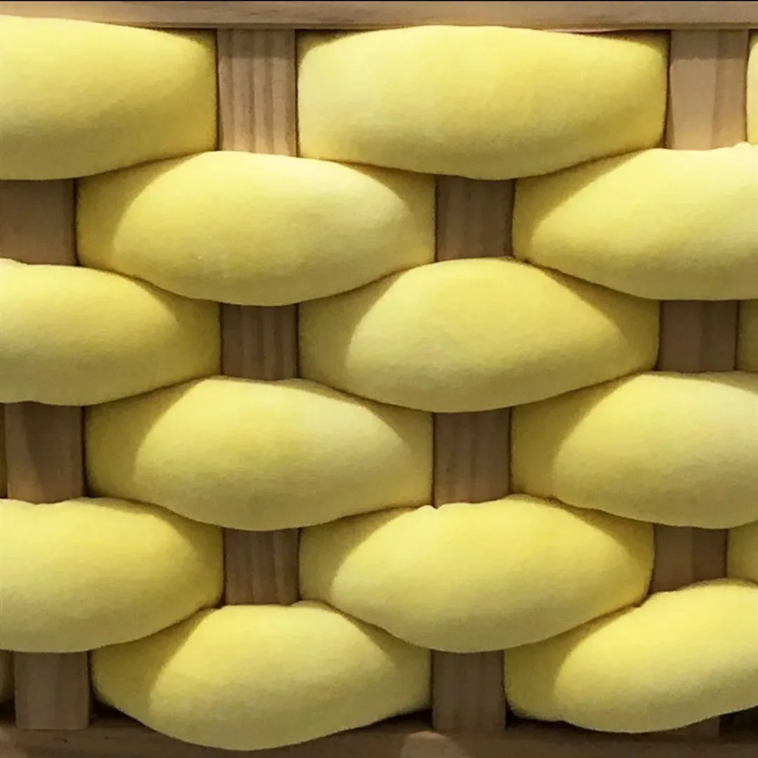 직조 침대 주변 어린이 침대 장식 배선 매뉴얼 DIY 울타리 충돌 방지 단일 가닥 5cm 튀긴 반죽 트위스트