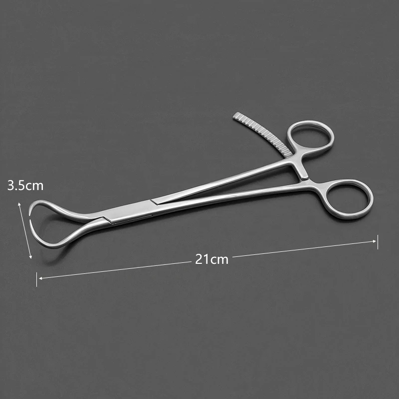 Multi tooth bone holding forceps with pointed point shaped ball head reduction forceps, locking plate forceps, orthopedic instru