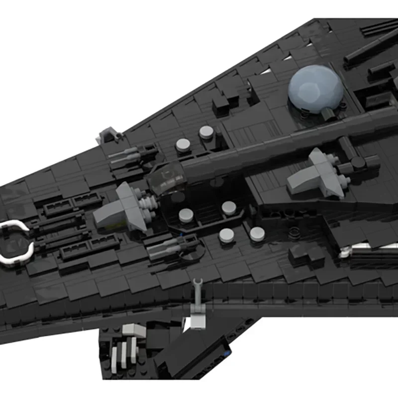 Bloques de construcción Moc para niños, juguete de ladrillos para armar nave espacial, juego militar, ideal para regalo de Navidad