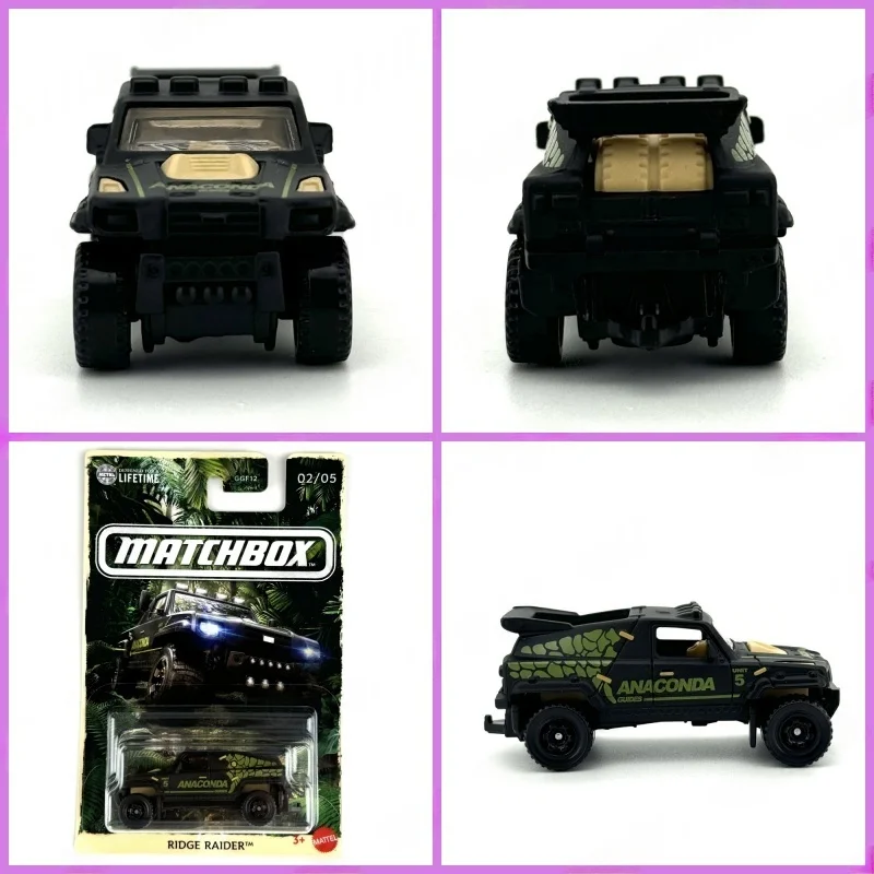 Matchbox 2025 1/64 Scale Die-Cast Model Cars Ford Explorer Land Rover Ridge Raider Willys Jeep Collectible Toys GGF12