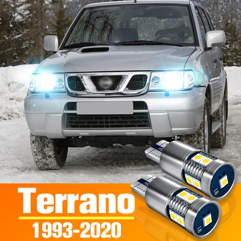 2 светодиодный светодиодные парковочные огсветильник оформления для Nissan Terrano D10 R20 R50 1993-2020 2004 2005 2007 2008 2012 2013 2015