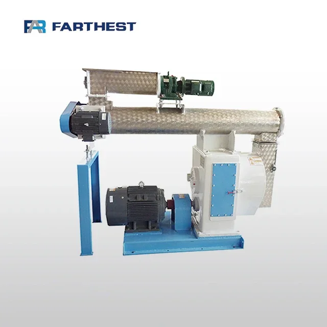 Single Phase Bird Feed Processing Small Feed Pellet Mill Machine For Poultry