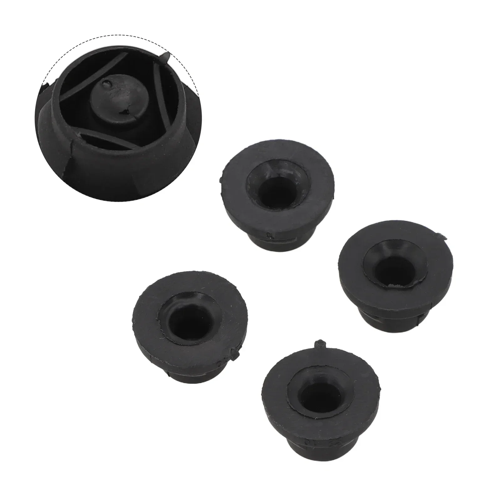 1/3/4PCS Car Engine Covers Rubber Mat For 1.6 HDI Diesel 1422A3 1422.A3 Engine Cover Trim Rubber Mounting Grommet Bung Absorber