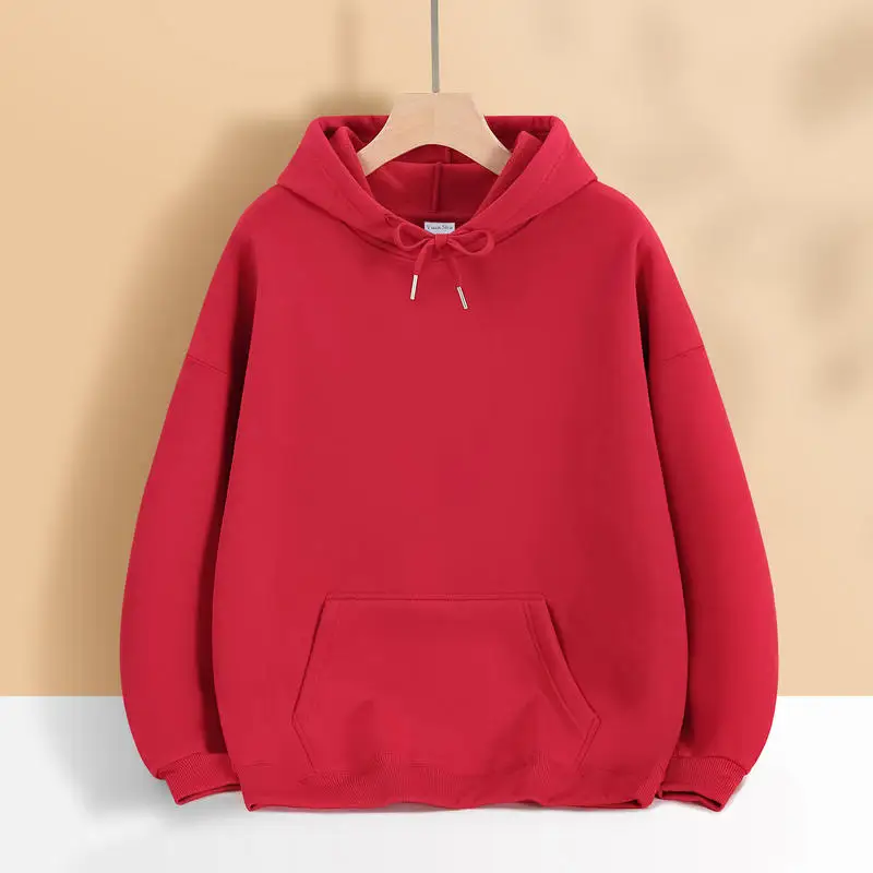 2026 New Fashionable Men'S And Women's Dropped Shoulder Pullover Hooded Sweatshirt Your Own Design Brand Logo / Picture Custom