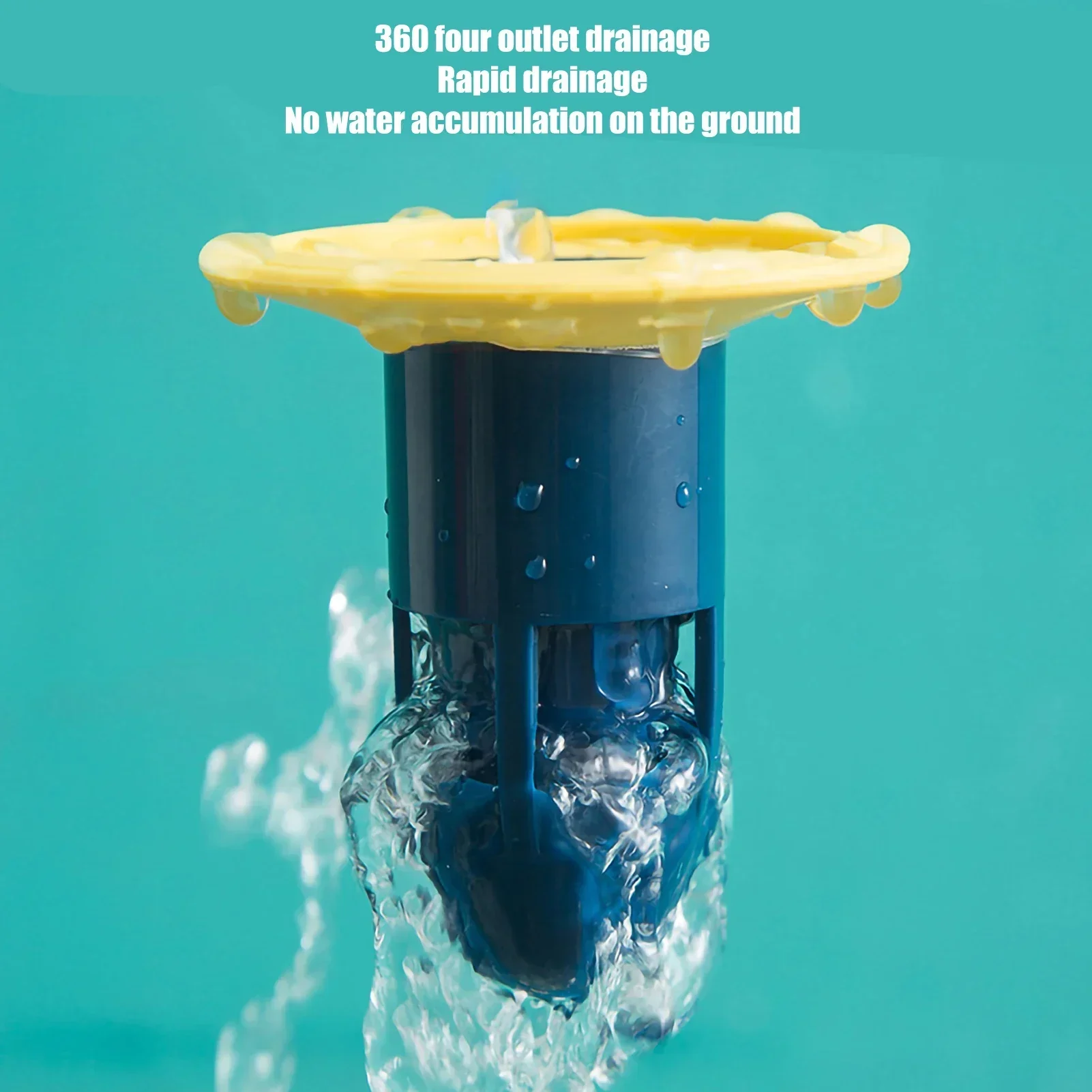 

Силиконовый фильтр-сетка для слива в ванной и на кухне, защита от насекомых и запахов