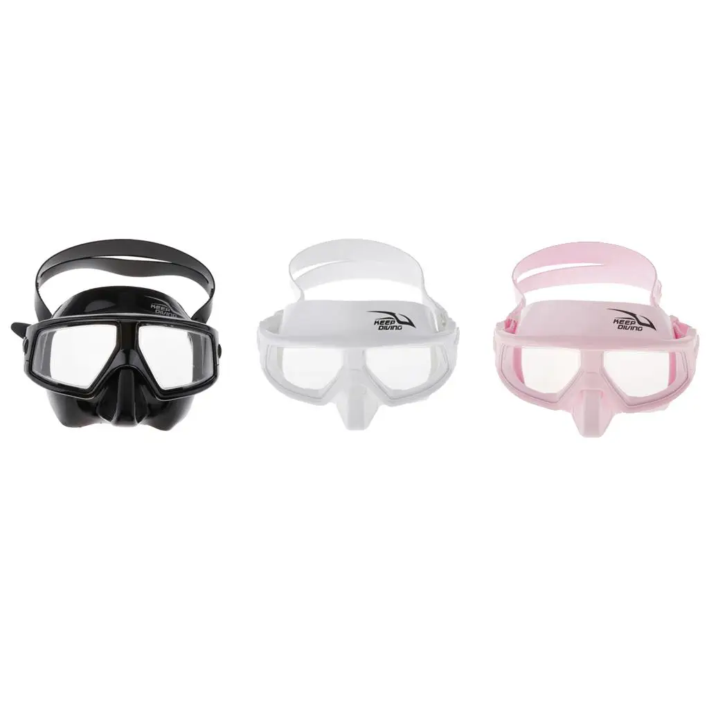 Anti-Fog Diving Goggles Mask for Women Men Resin Lens Dive Eyewear