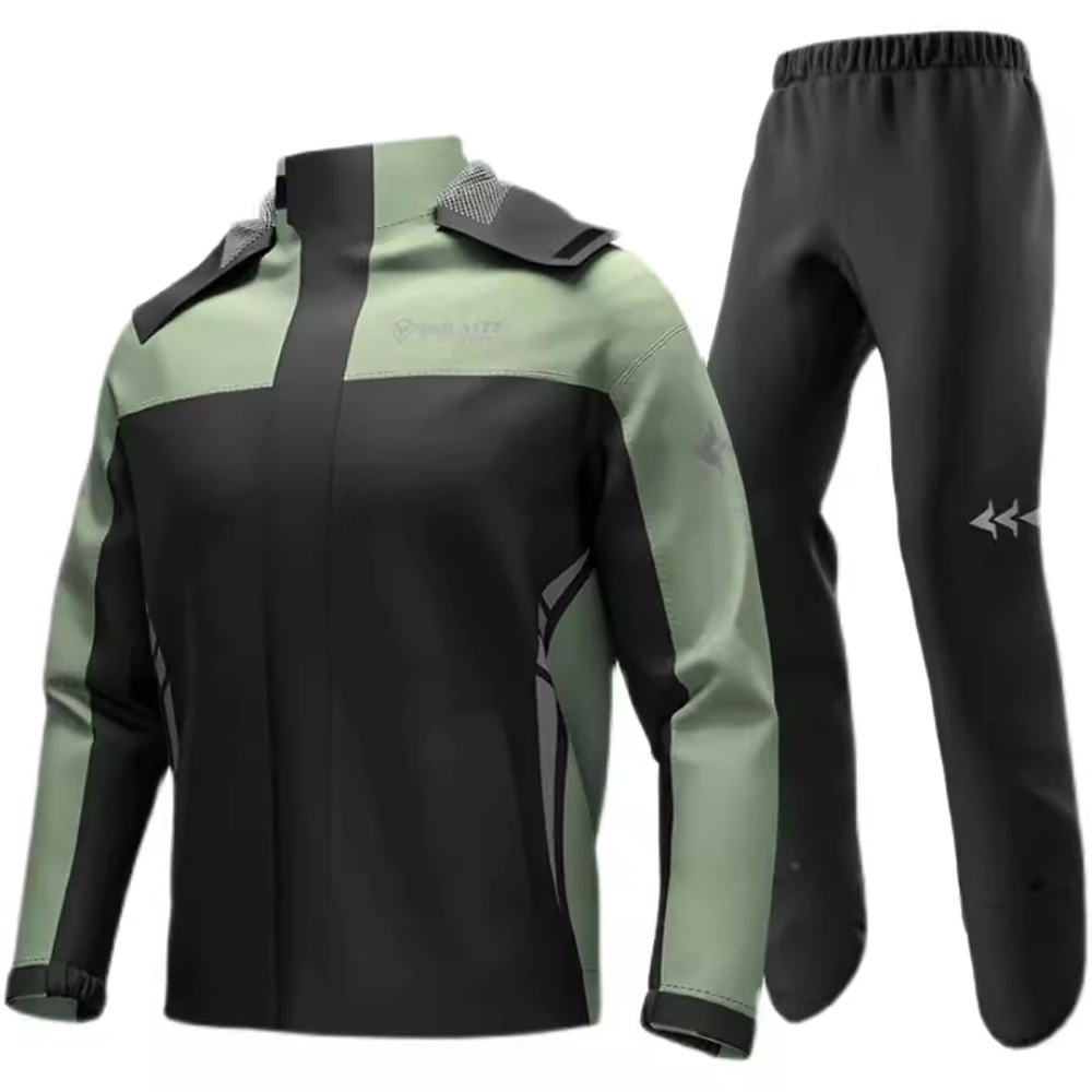 

MotocrossRaincoat Suit Adult Rainstorm Prevention Ultra-thin Rain Motorcycle Protection Riding Moto Rain Clothing Waterproof