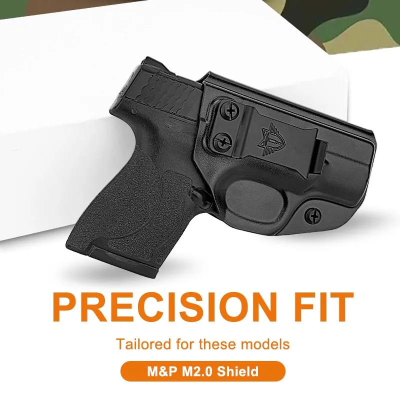 Оригинальная кобура для пистолета Kydex для M&P Shield M2.0, внутренний пояс, индивидуальное удержание, прочный и легкий вес