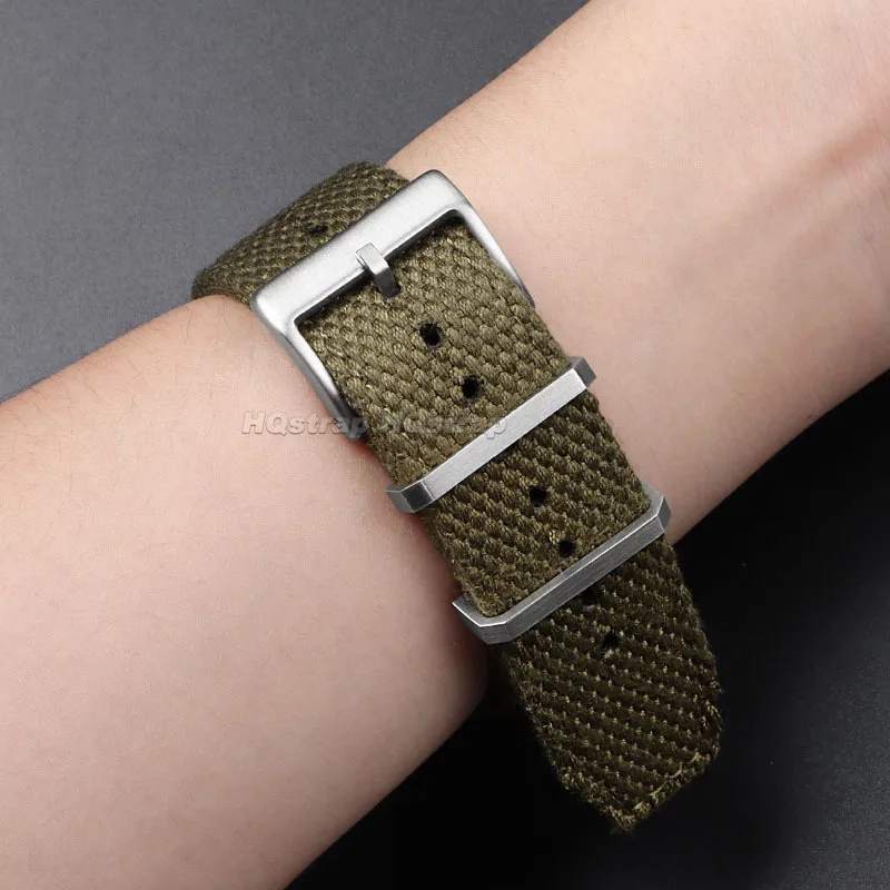 حزام نايلون لمعصم ، سوار ساعة قماشي ، رباط ناعم مريح ، سوار رياضي ، حزام سريع ، إكسسوارات ساعات ، 20 إصدار ، 22