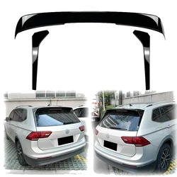 2017 To 2023 For VW Tiguan R-Line MK2 Car Rear Roof Trunk Lid Side Spoiler Wing Splitter High Quality ABS Gloss Black Body Kit