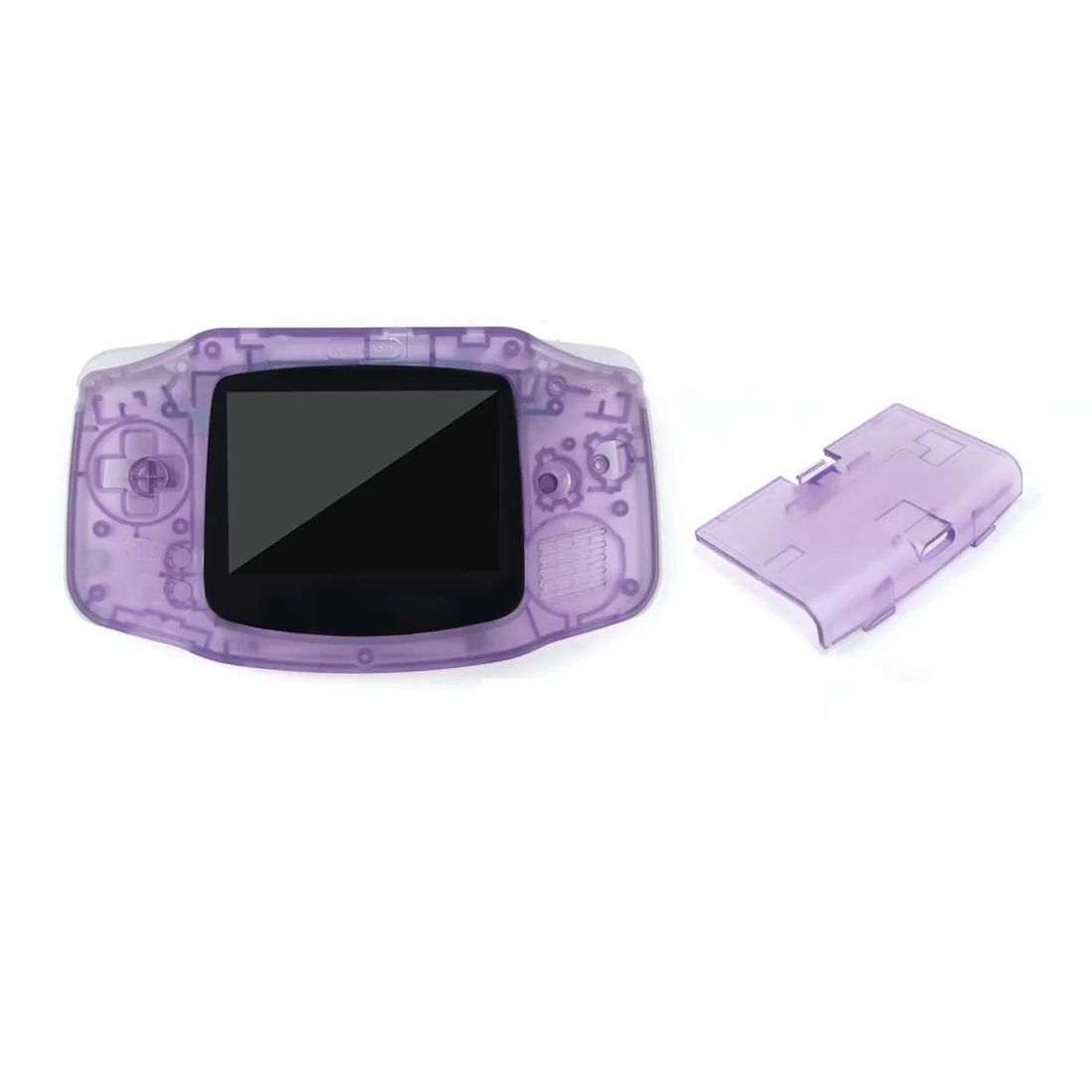 Voll gehäuses chale passend für gba v5 laminiertes Hintergrundbeleuchtungs-LCD-Kit und 2 in 1 gba v2 lcd mit USB Typ c Batterie abdeckung