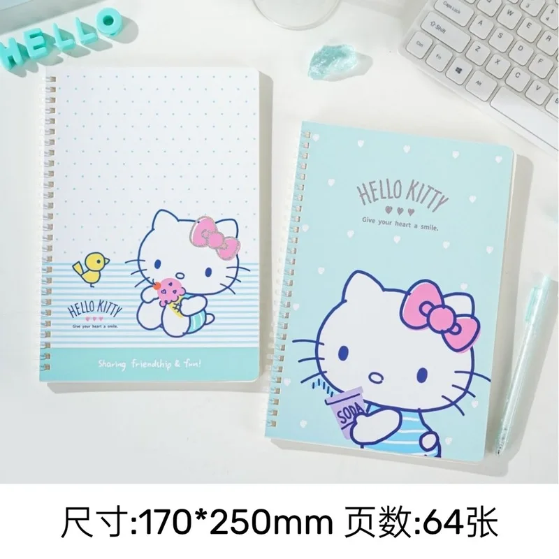 Hello Kitty notebooks are perfect for taking notes in class, jotting down daily reminders, organizing study materials, or keepi