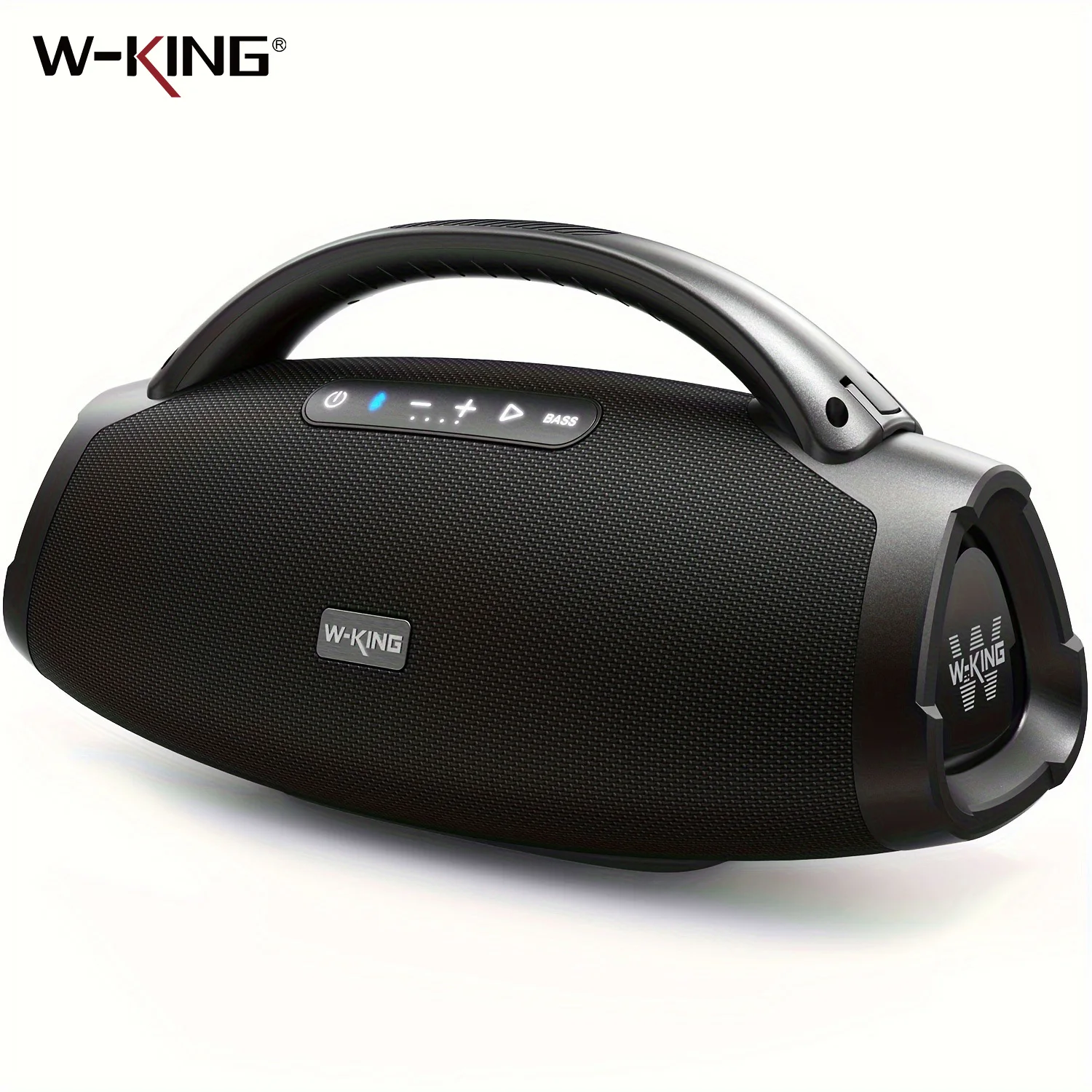 W-KING 200W RMS Portable Bluetooth Speakers, Massive Bass Party Boombox IPX7 Waterproof Speaker Large, Loud Outdoor Speaker