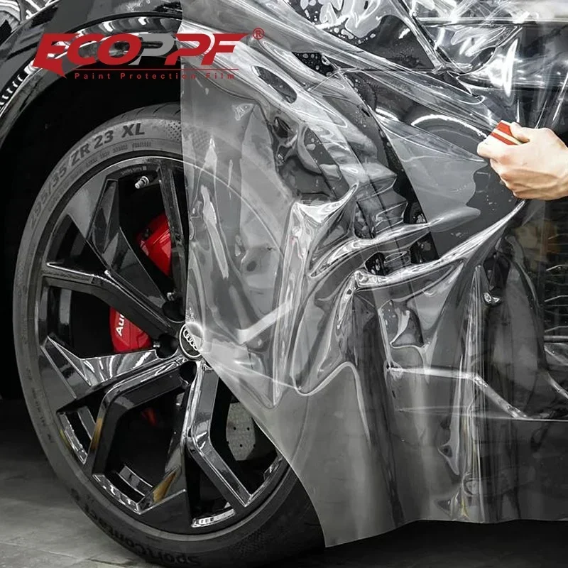 Automotive Glossy TPH PPF 7.5mil Self Adhesive Transparent Paint Protective Film For Car