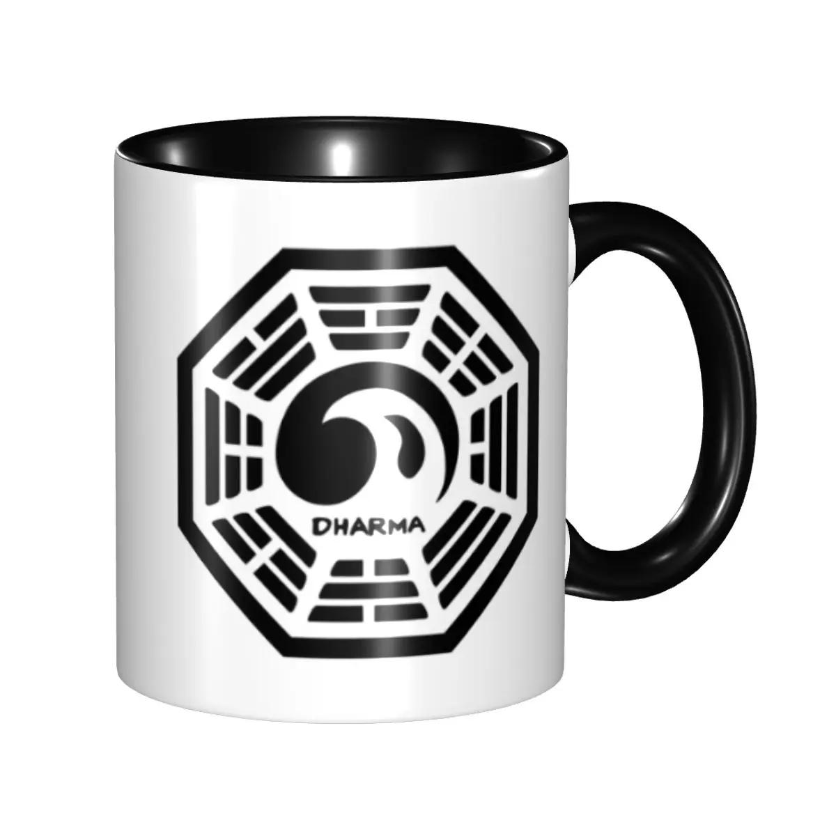 Lost Dharma Initiative The Tempest Mug divertidas tazas de café de cerámica tazas de té taza de leche regalo para mujer hombre