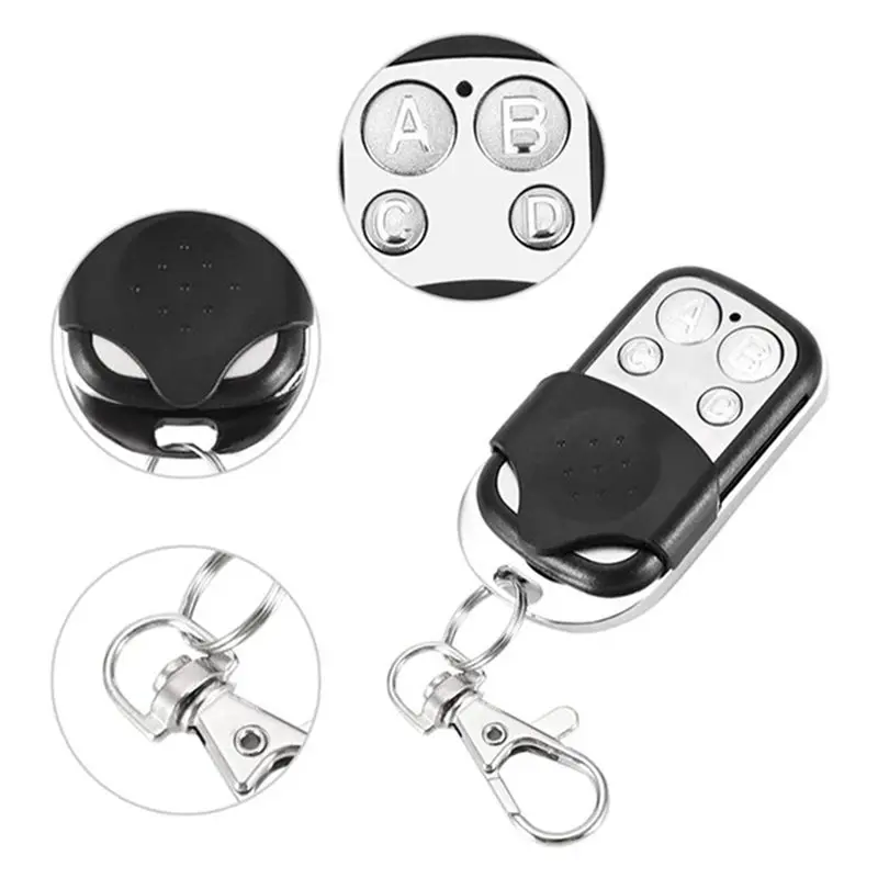 【RECOMENDAR】50 Pcs Garage Door Remote Control 433Mhz For Car Garage Door Gate Cloning Remote Control Key