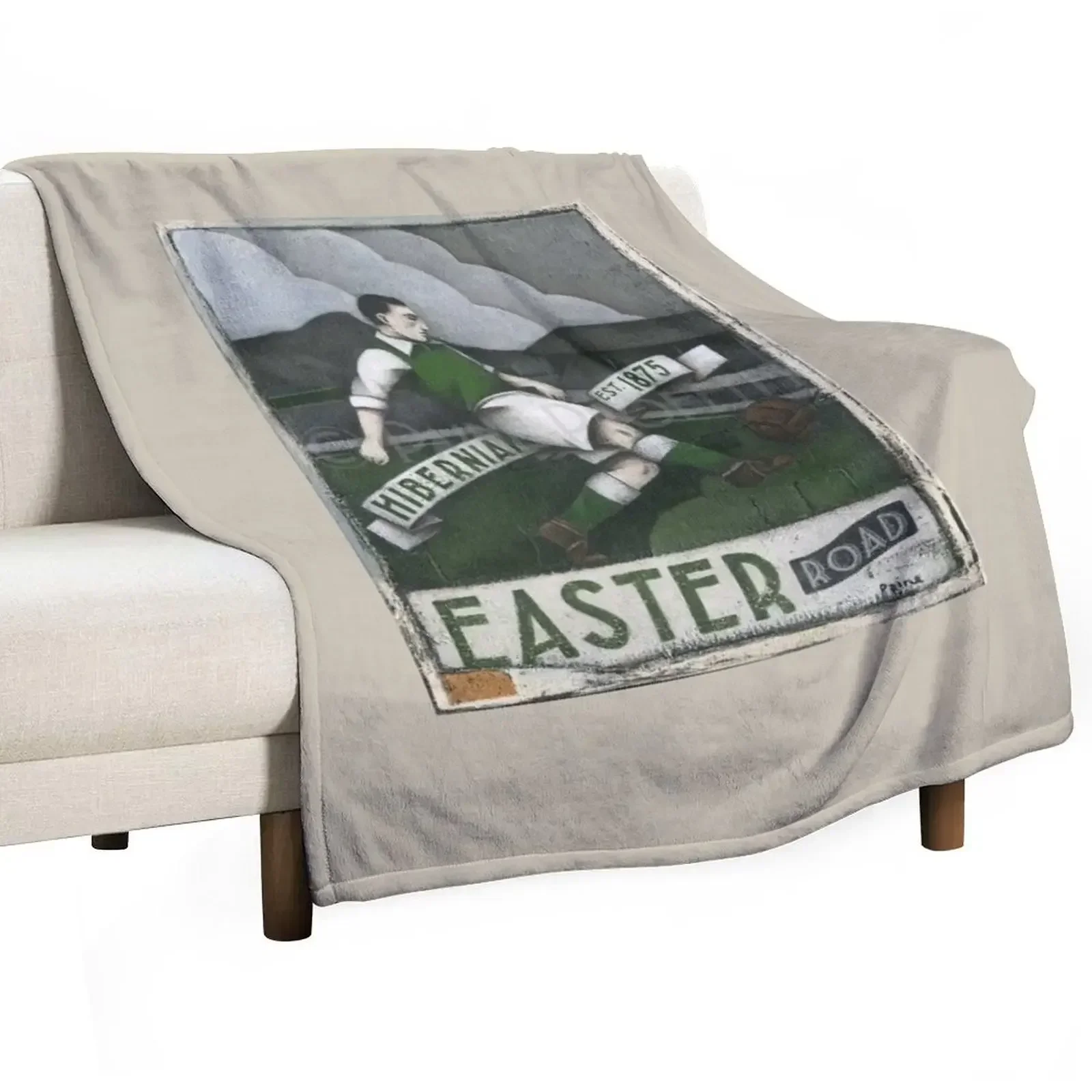 Hibernian Fc Cards Throw Blanket Winter beds for sofa Blankets