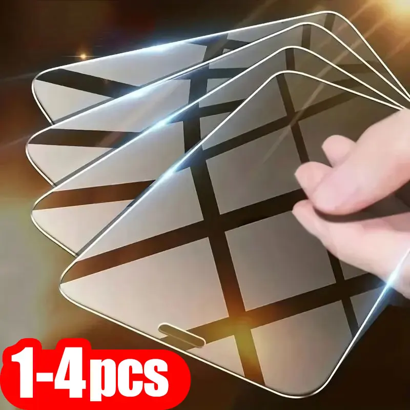 1-4 قطعة حامي الشاشة ل Xiaomi Redmi ملاحظة 14 15 برو 13 12 10 9 15R 11 توربو 4 14s 12s 12R 10S زائد واقية الزجاج المقسى #1