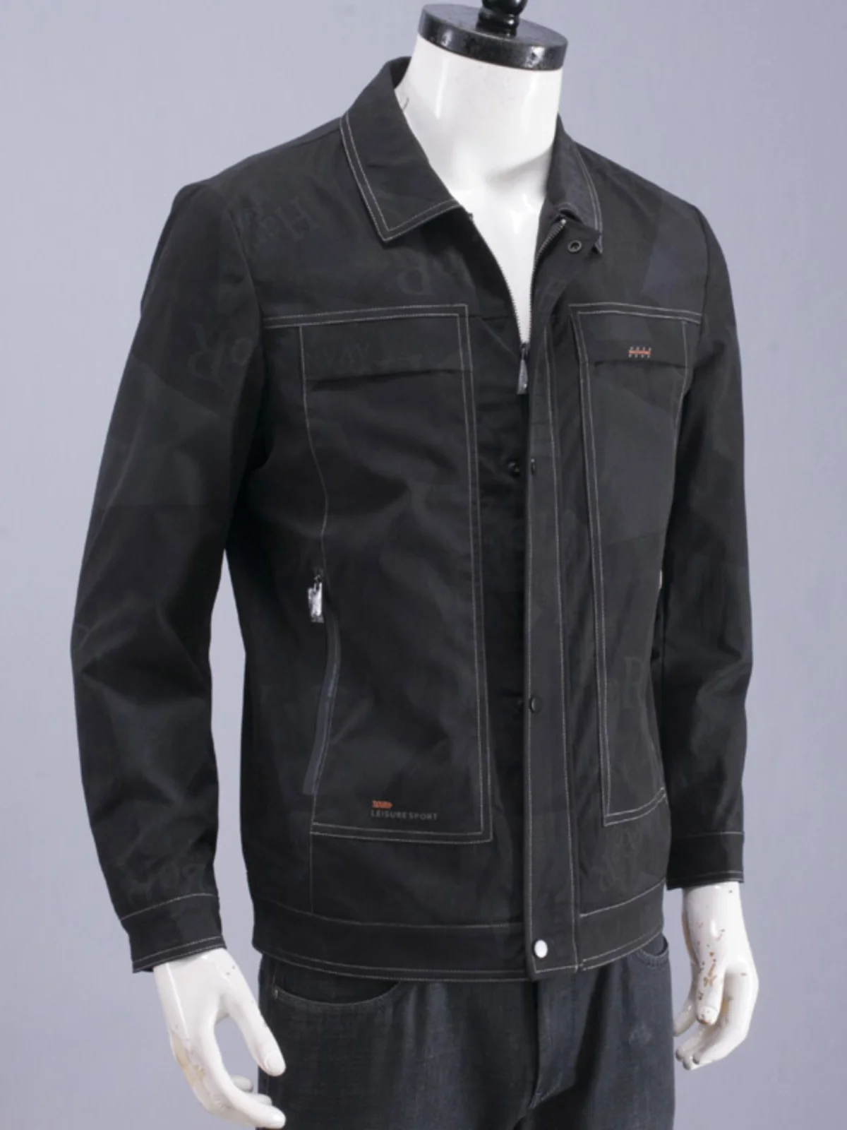 

Bla повседневная мужская куртка Jaet Faion Urban Sle, весна-осень, Новое поступление, рабочая одежда со стойкой, пальто ort Sve на молнии